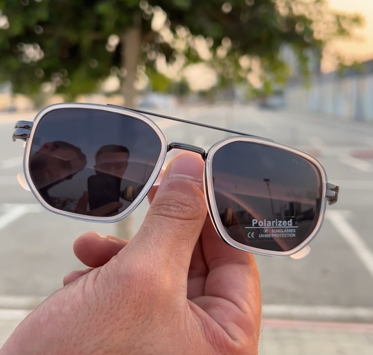 Reyban Polarized transparent