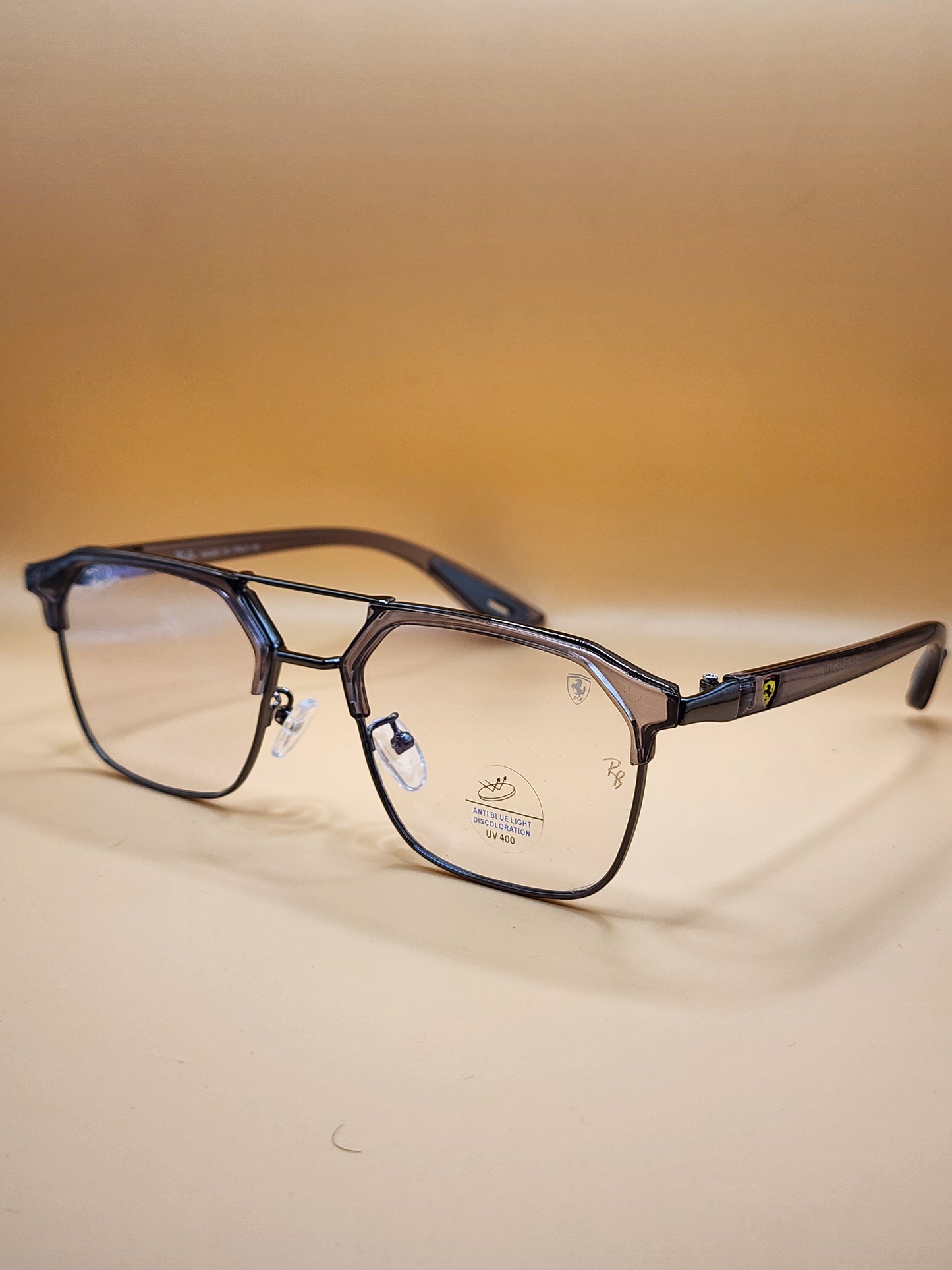 Lunnetes reyban ferrari 4 seasson gris transparent