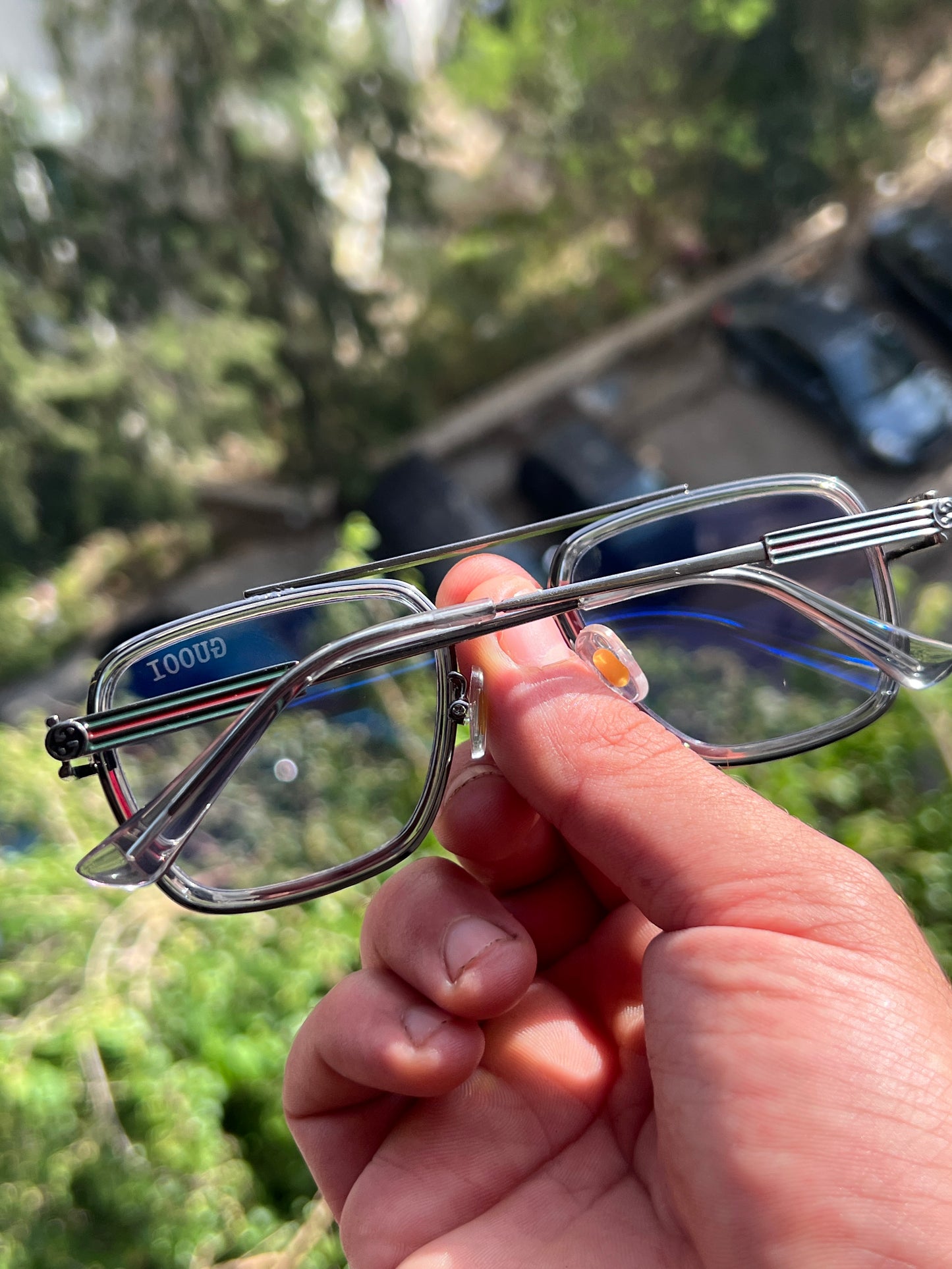 Gucci 4 seasson gris transparent