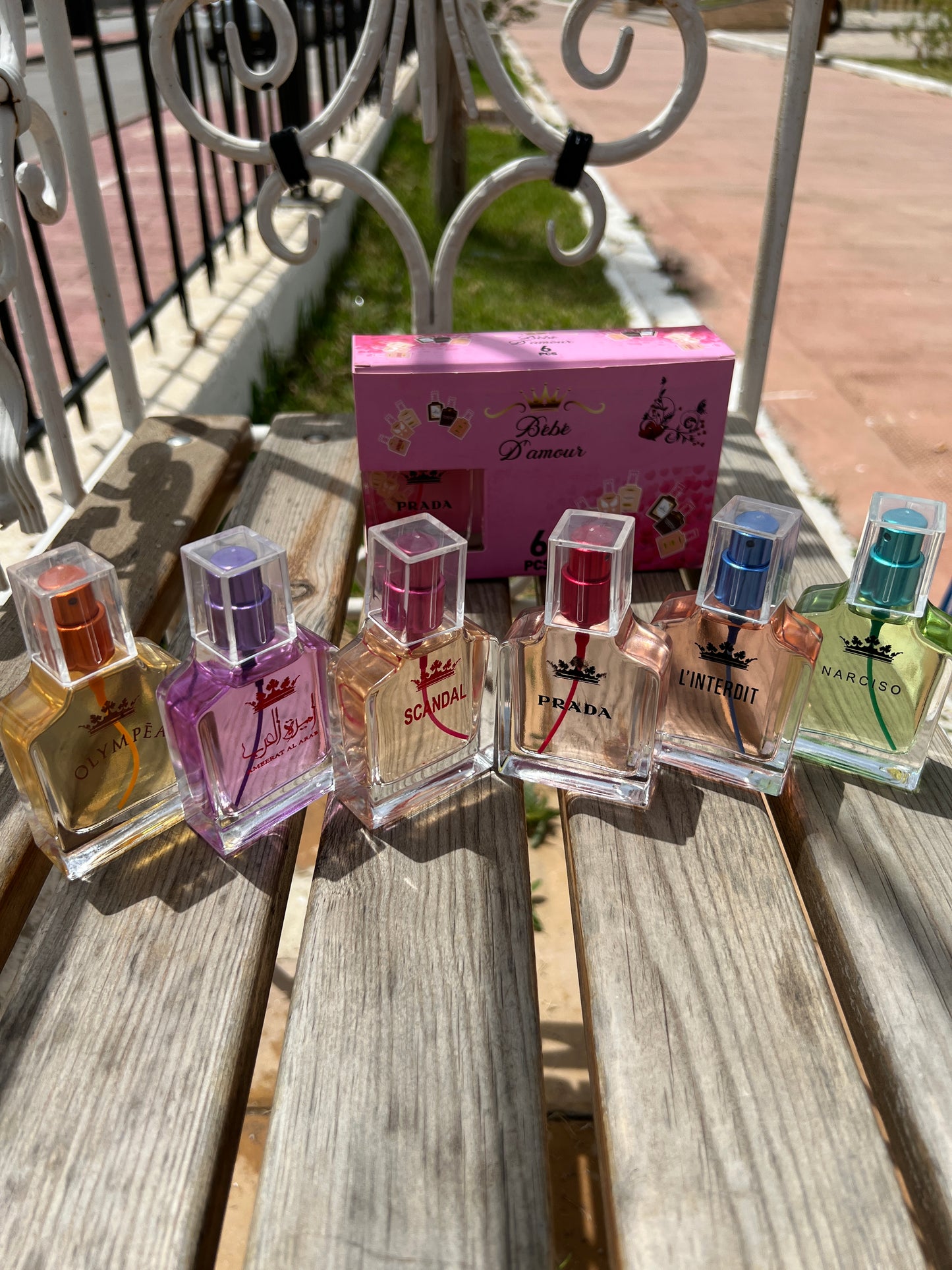 Pack bebe d’amour 6 parfum