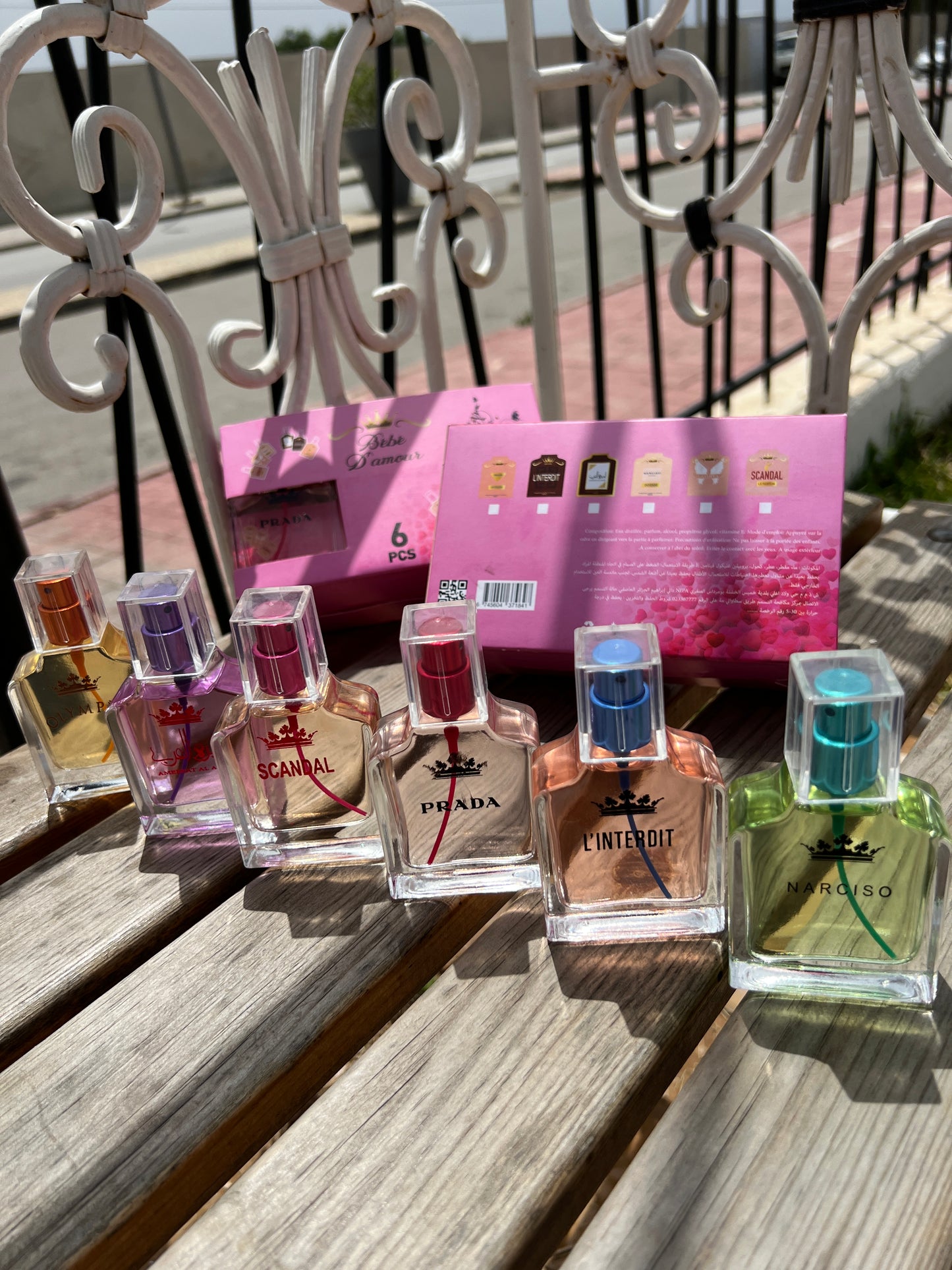 Pack bebe d’amour 6 parfum