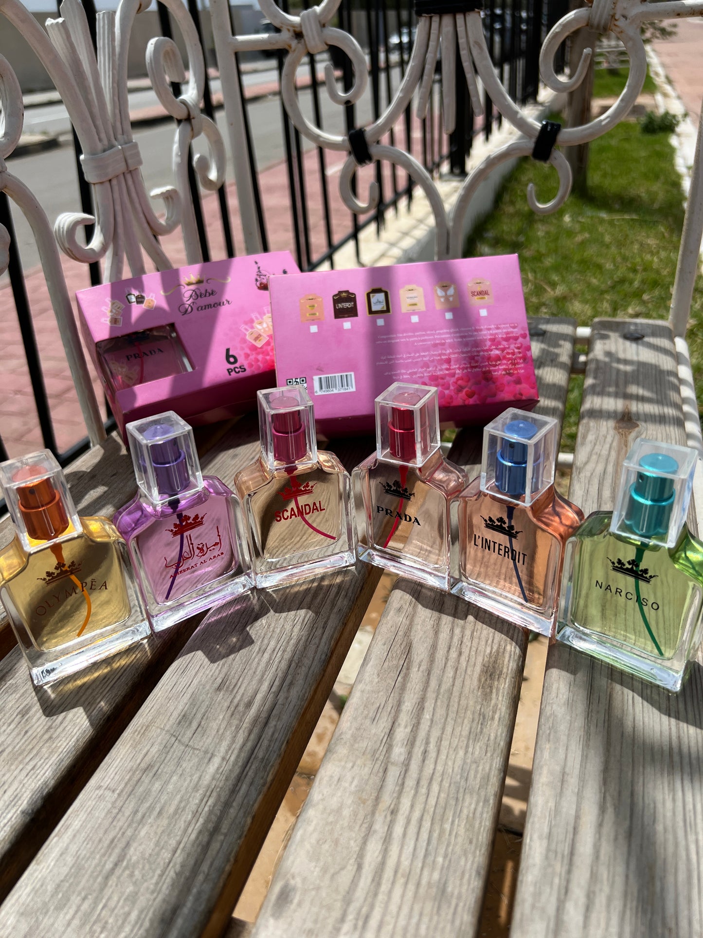 Pack bebe d’amour 6 parfum